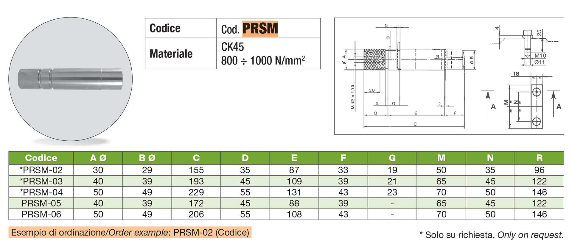 Pad retainer pins