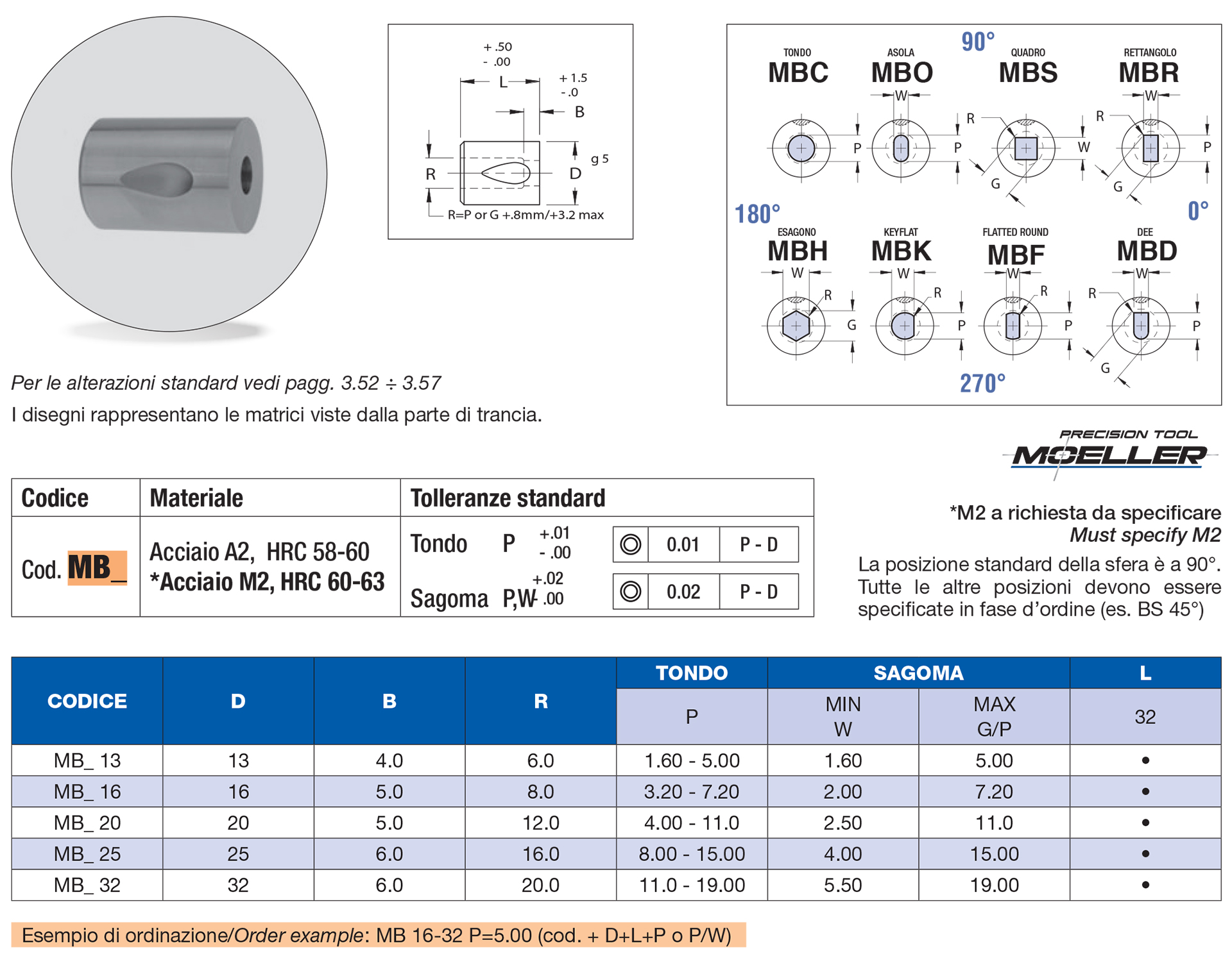 Ball lock buttons counter bore relief