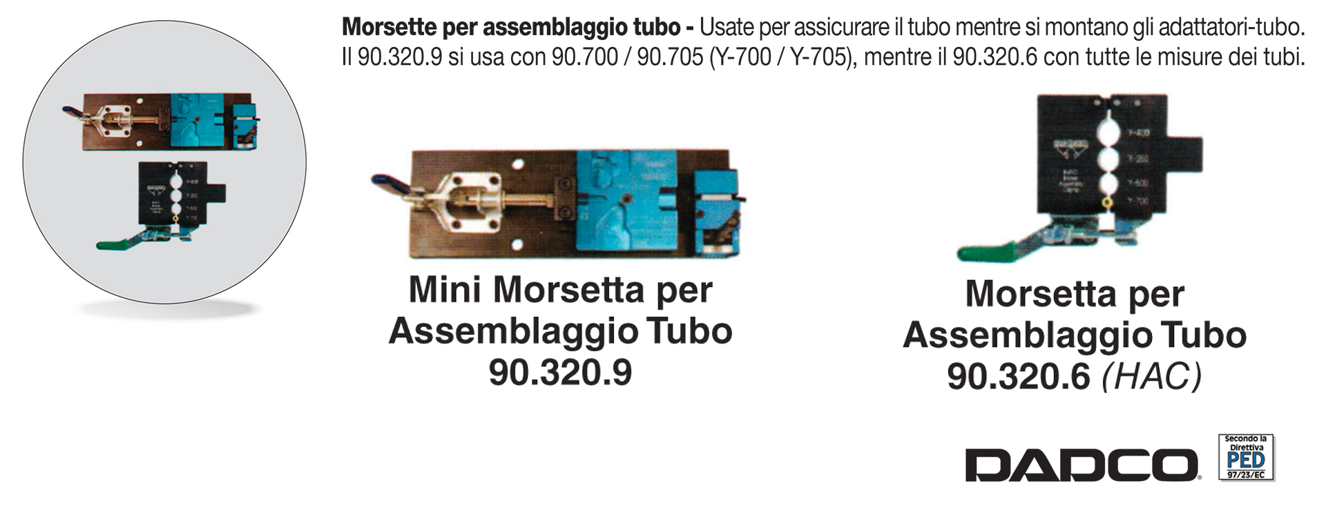 Accessori per impianti ad azoto collegati