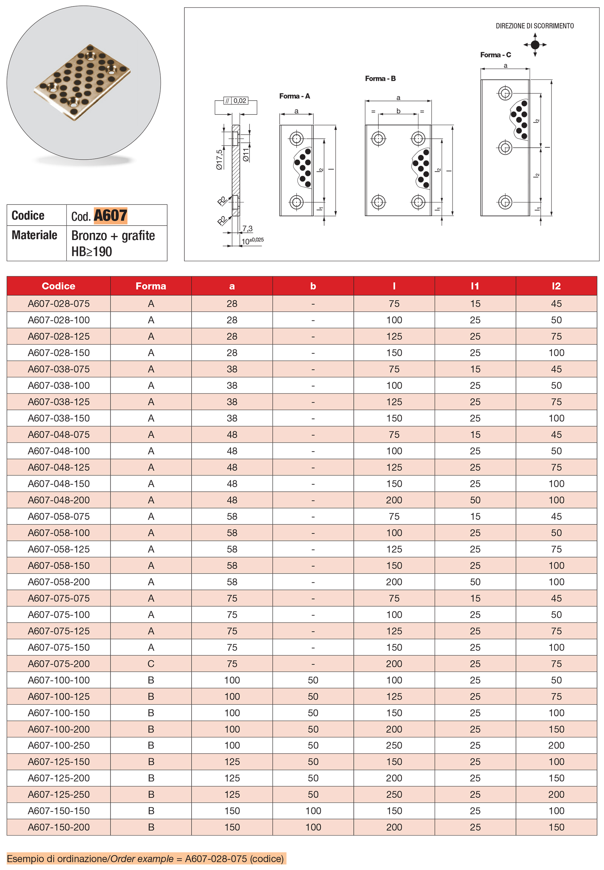 Wear plate self-lubricating