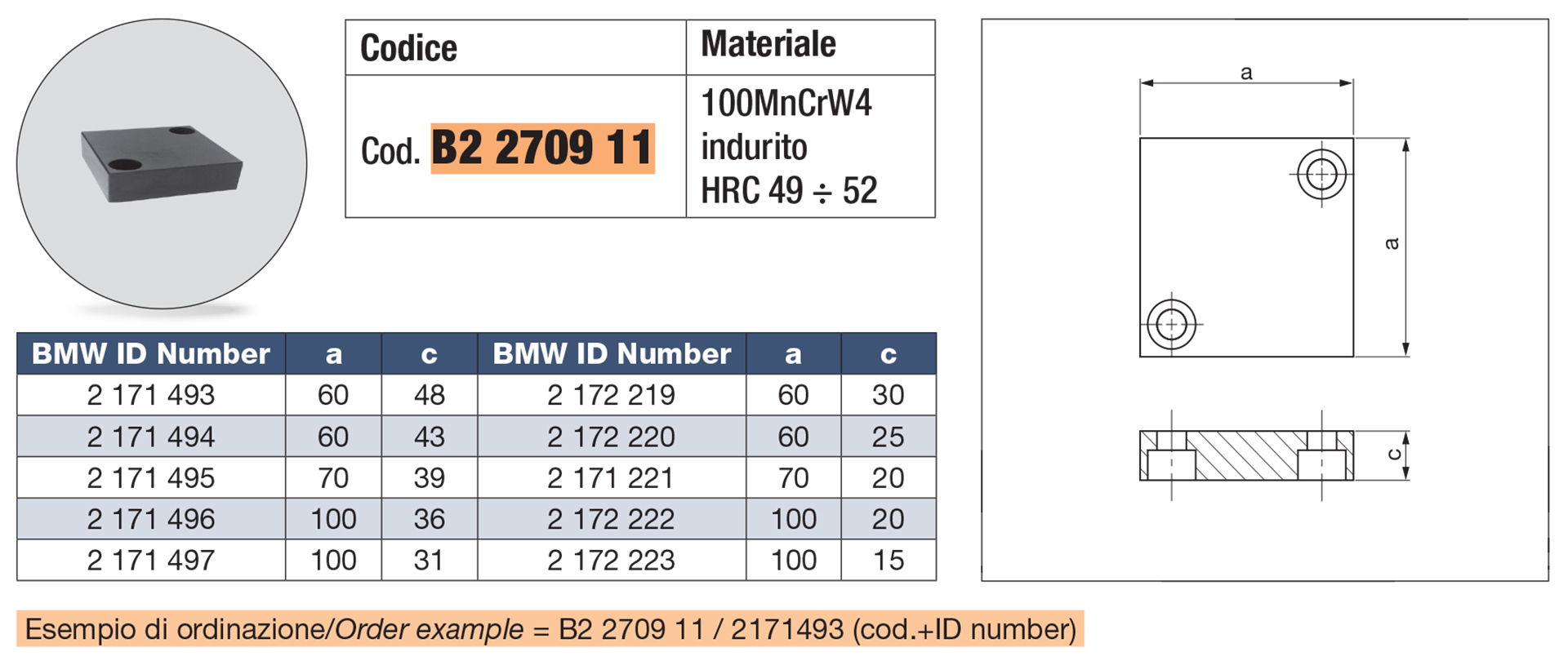 Backing plate