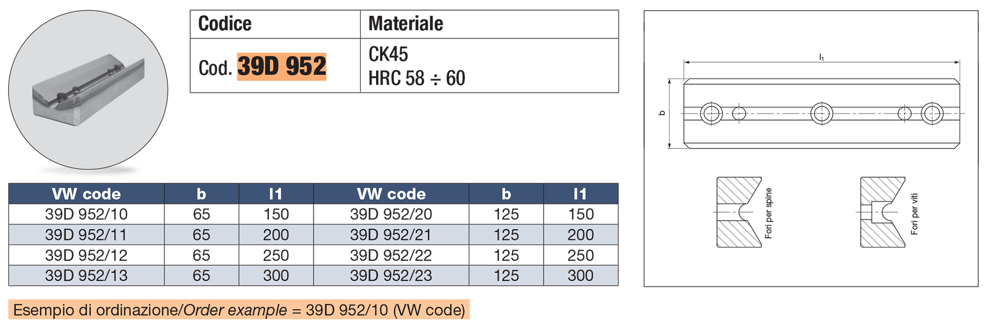 “V” driver, steel VDI 3357