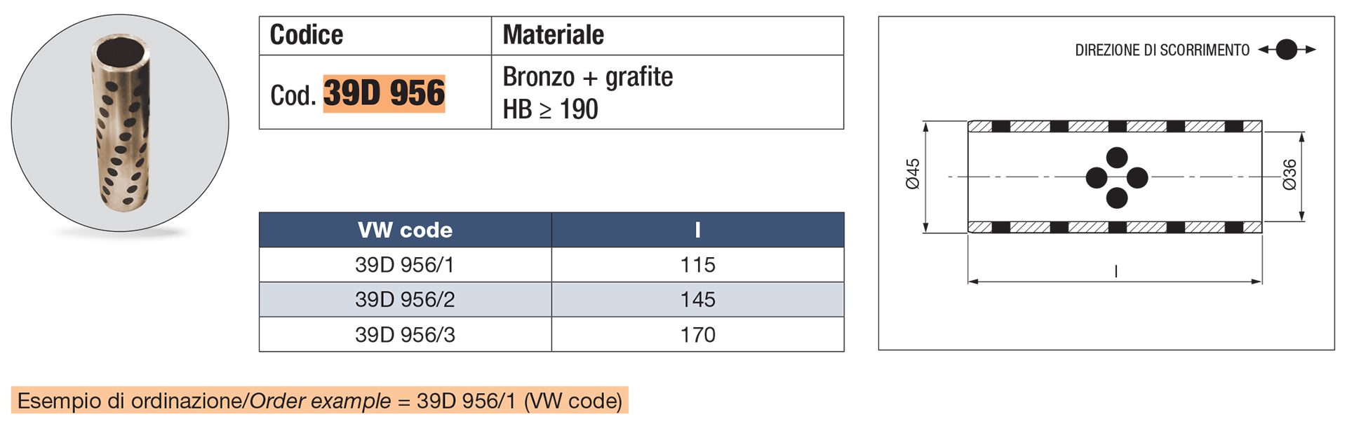 Guide bushes, self-lubricating