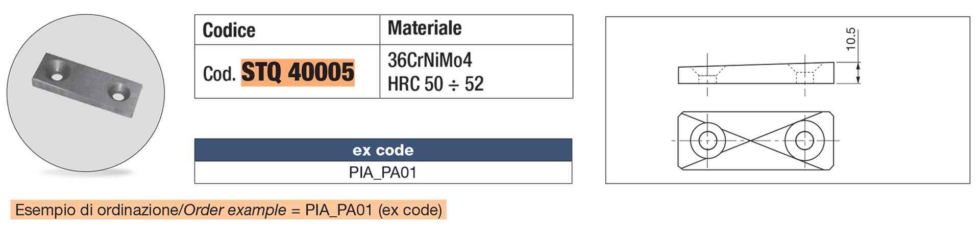 Plate for bracket