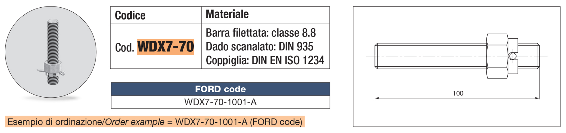 Tirante di sicurezza