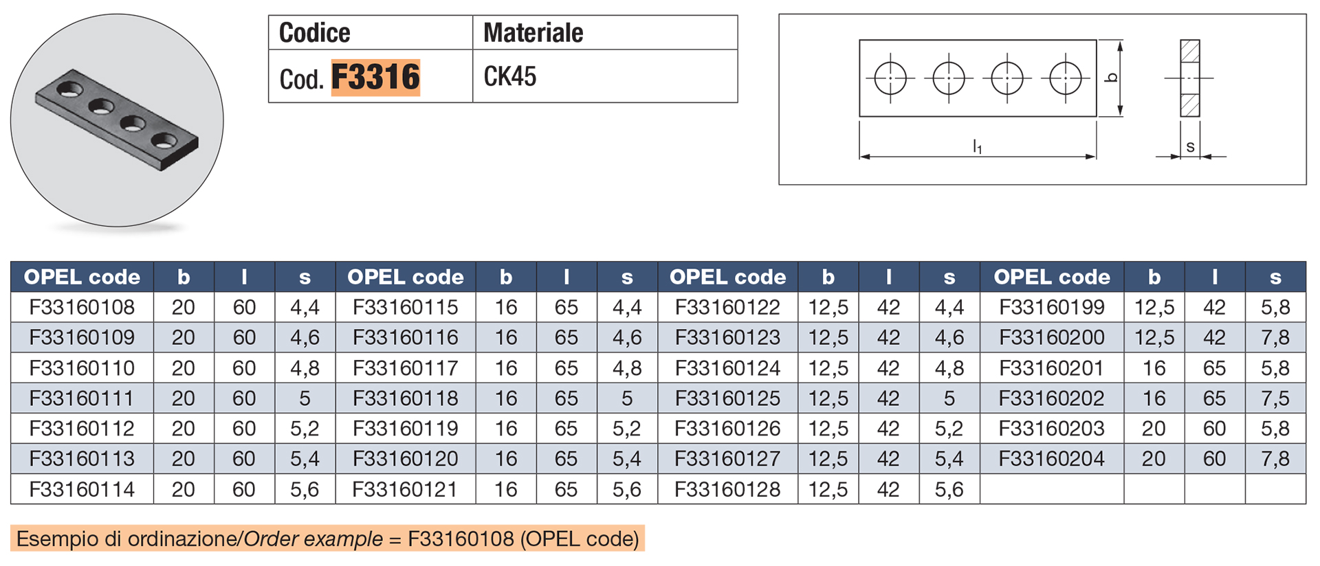 Distanziale