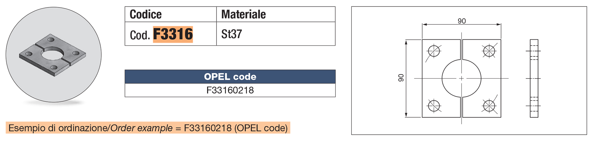 Retaining plate