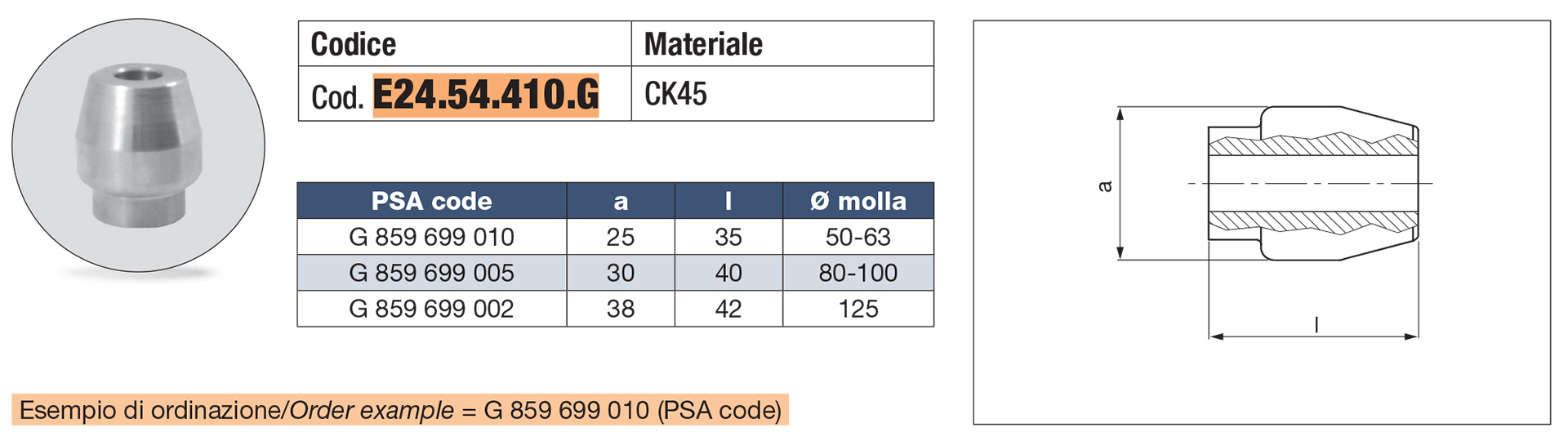 Pin for elastomer springs