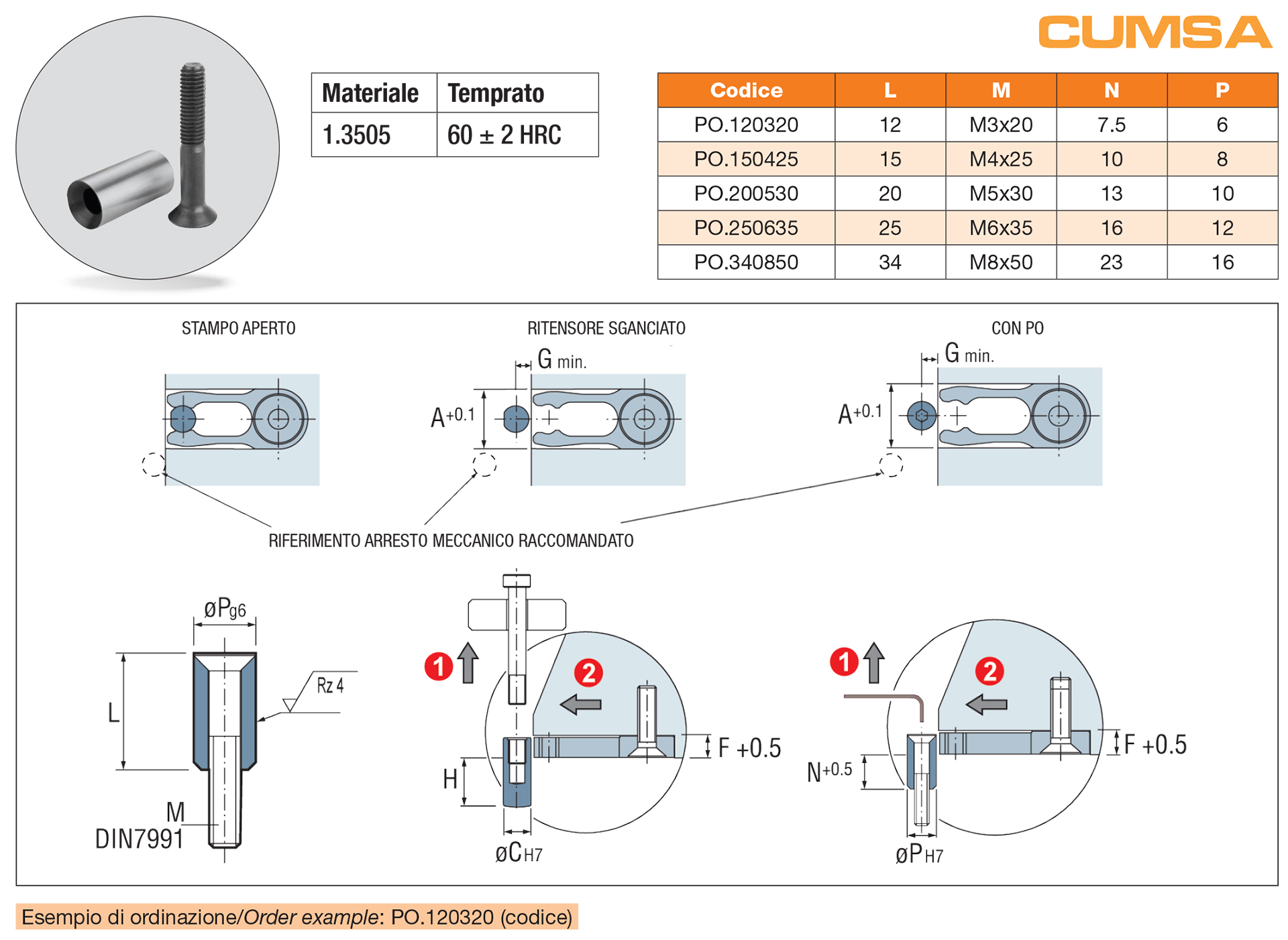 Optional dowel pin