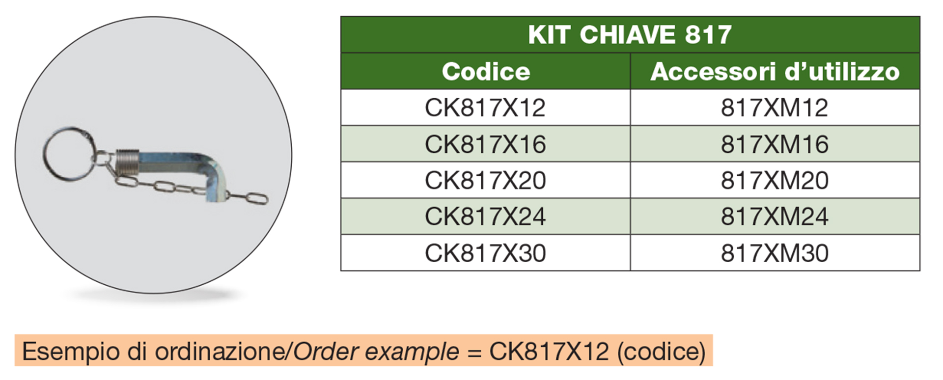 Key kit 817