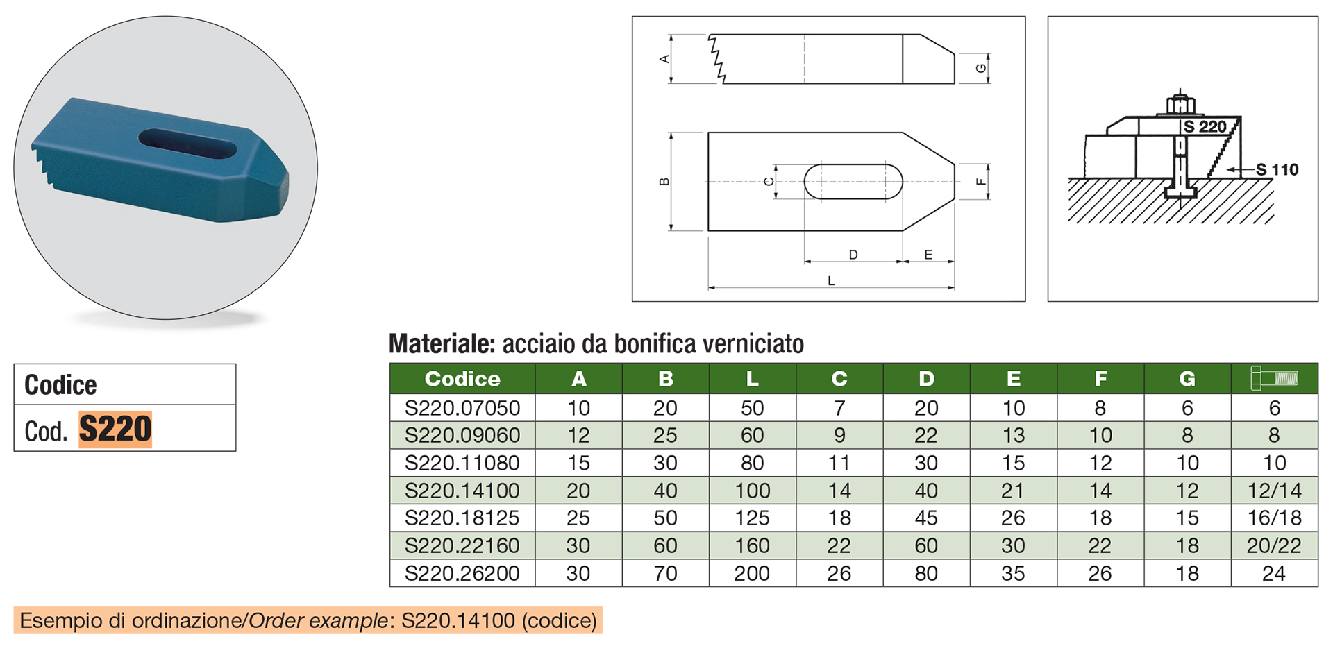 Staffe dentate - N° 6314Z