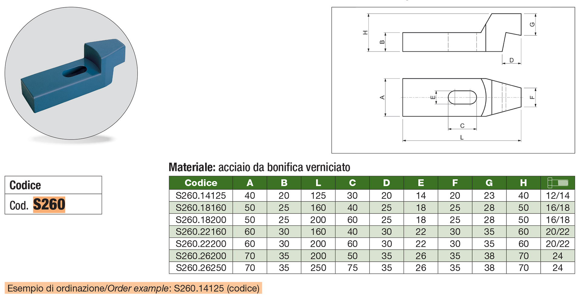 Staffe a gomito - Din 6316