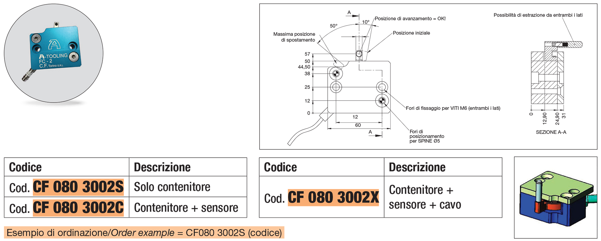 Feed control - Tipo FC-2