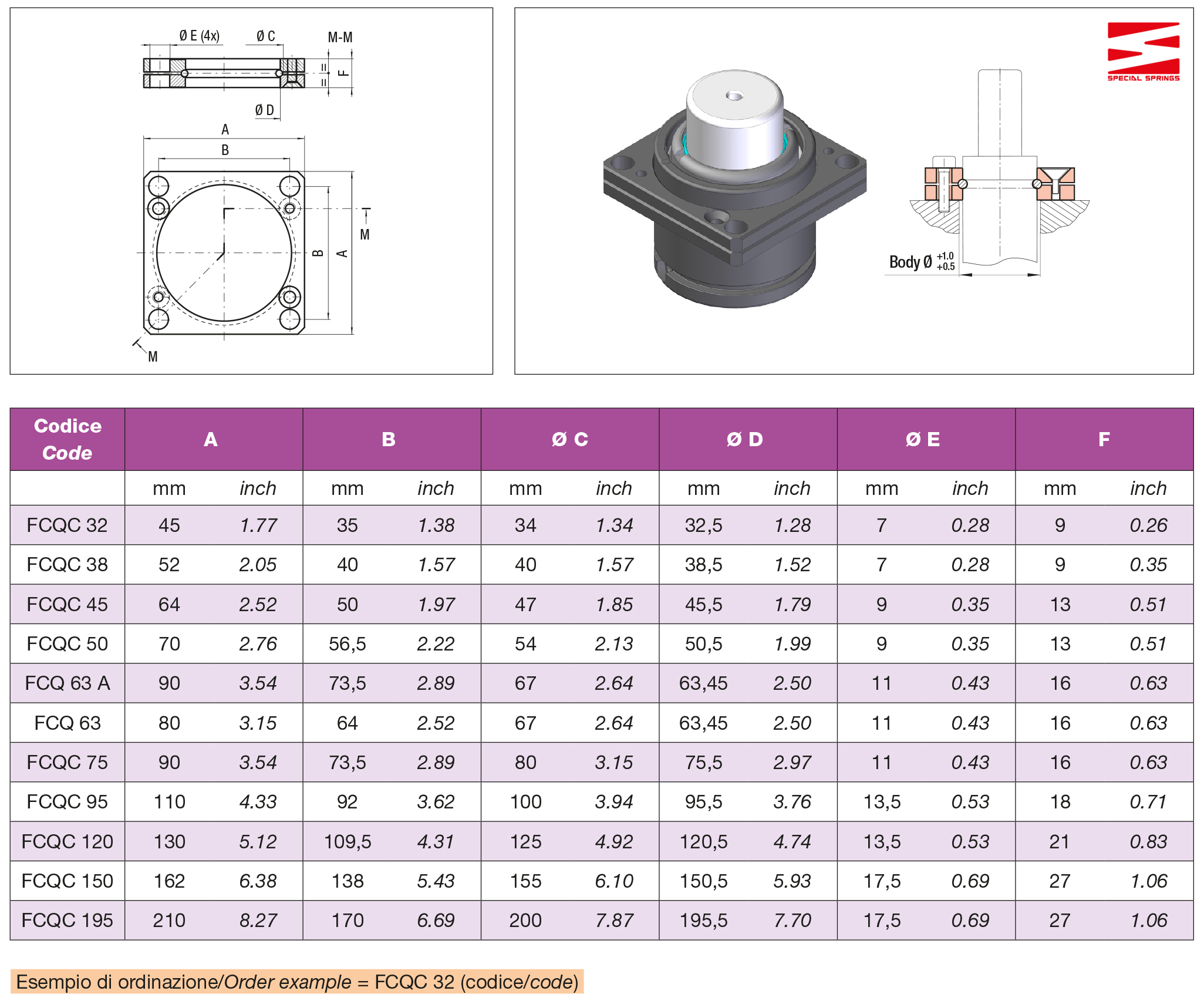 Ultra Force® Nitrogen Gas Springs - U Series