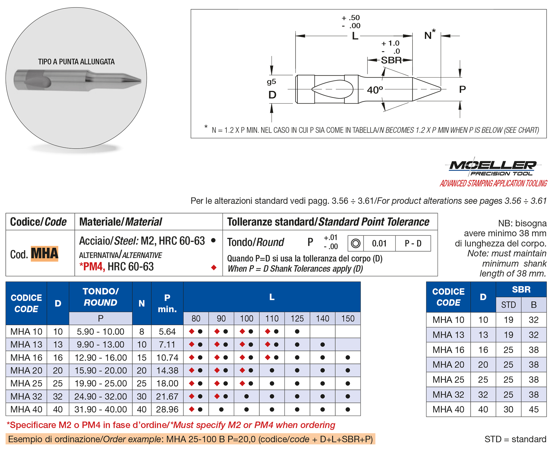 Ball lock pilot heavy duty