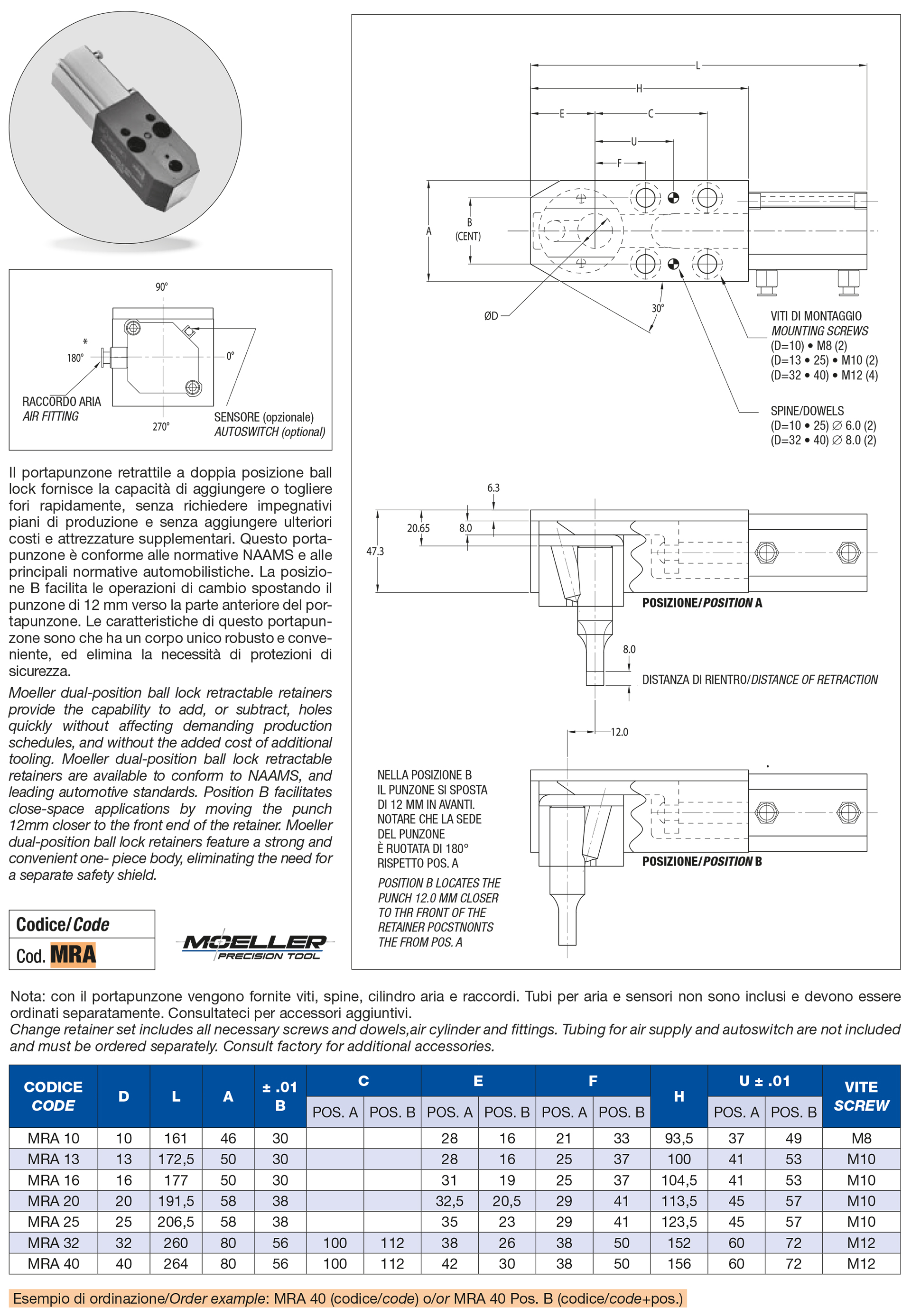 Retractable retainers heavy duty ball look