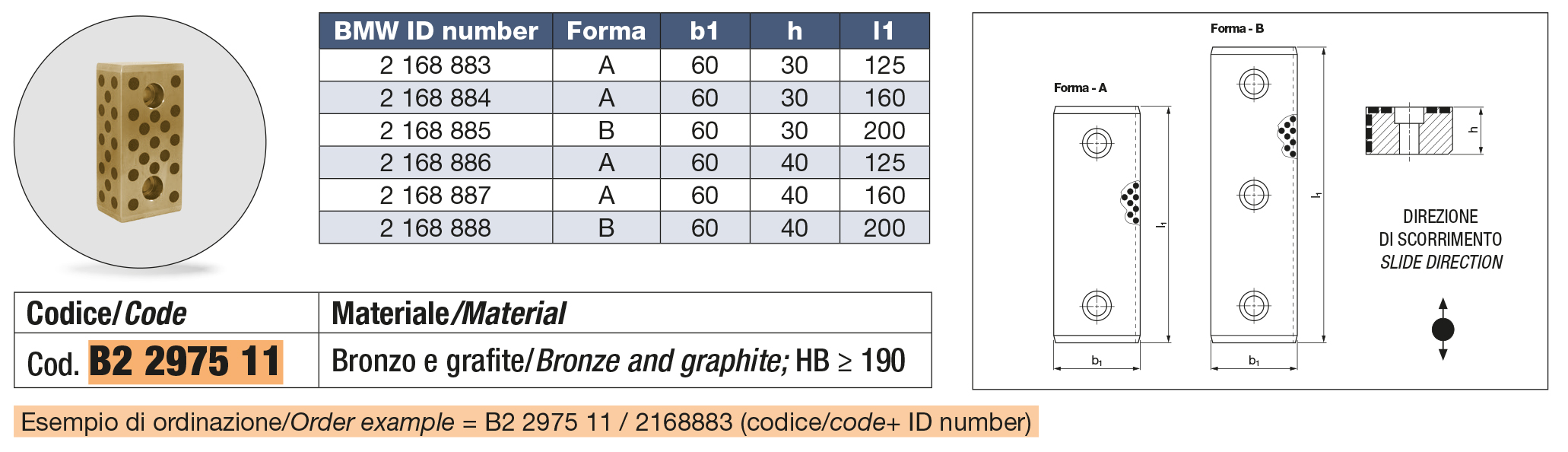 Barra guida VDI 3357