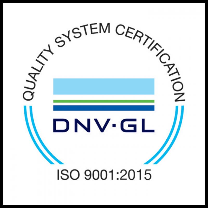 New Certificate ISO9001:2015