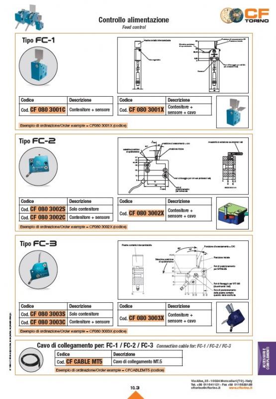 Feed control