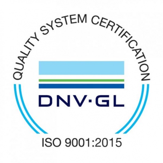 New Certificate ISO9001:2015